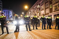 Cảnh sát Hà Lan. (Ảnh: EPA/TTXVN)