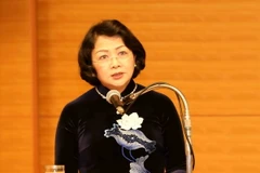 Phó Chủ tịch nước Đặng Thị Ngọc Thịnh. (Ảnh: Quang Hải/TTXVN)