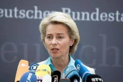 Bộ trưởng Quốc phòng Ursula von der Leyen. (Ảnh: AFP/TTXVN)