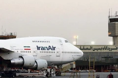 Máy bay Boeing 747 của Hãng Iran Air tại sân bay quốc tế Mehrabad ở Tehran. (Ảnh: AFP/TTXVN)
