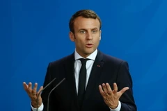 Tổng thống Pháp Emmanuel Macron. (Ảnh: AFP/TTXVN)