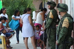 Binh sỹ Mexico. (Ảnh: EPA/TTXVN)