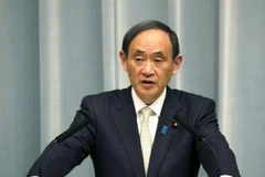 Chánh Văn phòng Nội các Nhật Bản Yoshihide Suga. (Ảnh: Kyodo/TTXVN)