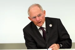 Bộ trưởng Tài chính Đức Wolfgang Schaeuble. (Ảnh: THX/TTXVN)