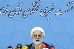 Người phát ngôn cơ quan tư pháp Iran Gholamhossein Mohseni Ejeie. (Nguồn: IRNA)