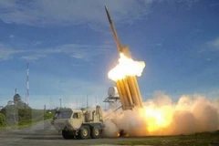 Hệ thống THAAD được phóng thử nghiệm. (Nguồn: Missile Defense Agency/TTXVN)