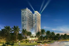 Mô hình dự án Citadines Marina Halong. (Nguồn: BIM Group)
