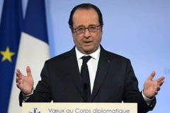 Tổng thống Pháp Francois Hollande. (Ảnh: AFP/TTXVN)
