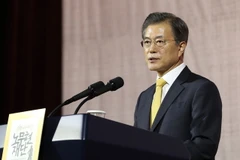 Tổng thống Hàn Quốc Moon Jea-in. (Ảnh: Yonhap/TTXVN)