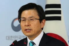 Quyền Tổng thống kiêm Thủ tướng Hàn Quốc Hwang Kyo-ahn. (Ảnh: EPA/TTXVN)