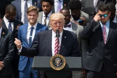 Tổng thống Mỹ Donald Trump. (Ảnh: AFP/TTXVN)