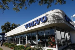 Xe ôtô hiệu Volvo. (Ảnh: AFP/TTXVN)