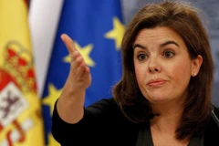 Phó Thủ tướng Tây Ban Nha Soraya Saenz de Santamaria. (Nguồn: Alchetron)