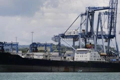 Tàu hàng Chong Chon Gang, nằm trong danh sách trừng phạt vì vận chuyển vũ khí cho Triều Tiên. (Nguồn: Reuters)