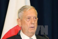 Bộ trưởng Quốc phòng Mỹ Jim Mattis. (Ảnh: Kyodo/TTXVN)