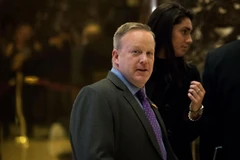 Người phát ngôn của Tổng thống đắc cử Mỹ Donald Trump, ông Sean Spicer. (Nguồn: Getty)