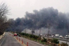 Hiện trường vụ tai nạn. (Nguồn: express.co.uk)