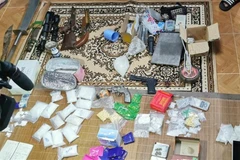 Tang vật thu giữ trong vụ án. (Ảnh: Công an cung cấp)