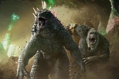 Cảnh trong phim "Godzilla x Kong: The New Empire."