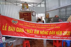 Không hỗ trợ tiền vẫn trao quyết định tặng “Mái ấm nông dân”