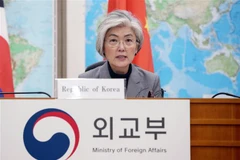 Ngoại trưởng Hàn Quốc Kang Kyung-wha. (Nguồn: Yonhap/TTXVN)