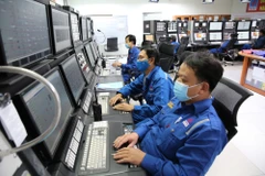 Nhà máy Lọc dầu Dung Quất đảm bảo an toàn phòng dịch. (Ảnh: Vietnam+)