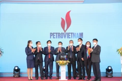 PetroVietnam ra mắt bộ nhận diện mới. (Ảnh: PV/Vietnam+)