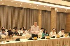 Lãnh đạo Bộ Tài nguyên và Môi trường nói về xử lý tiếng ồn do karaoke tự phát. (Ảnh: Đức Duy/Vietnam+)