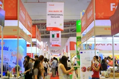 Giao dich tại Foodexpo năm 2019. (Ảnh: PV/vietnam+)