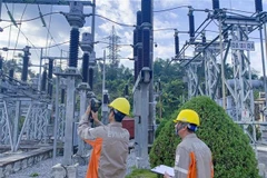 Bộ Công Thương dự kiến tổng công suất nguồn mới bổ sung năm 2022 đạt 3.164 MW. (Ảnh: TTXVN)