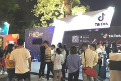 Hàng hóa được khuyến mại, giảm giá lên tới 100% trong sự kiện Online Friday. (Ảnh: Đức Duy/Vietnam+)