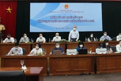 Bộ Công Thương tổ chức phiên đấu giá quyền sử dụng hạn ngạch thuế quan nhập khẩu đường năm 2021. (Ảnh: PV/Vietnam+)