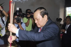 Bí thư Thành ủy TP.HCM Lê Thanh Hải. (Ảnh: Hoàng Hải/TTXVN)