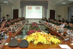 Đoàn cấp cao Quân đội Việt Nam thăm, làm việc tại Campuchia