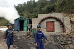 Nơi xảy ra vụ cháy làm 7 người thương vong. (Ảnh: Hoàng Nguyễn/Vietnam+)