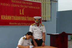 Tặng nhà cho vợ liệt sỹ Vũ Đức Nam hy sinh ở Trường Sa