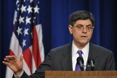 Bộ trưởng Tài chính Mỹ Jack Lew. (Ảnh: AFP/TTXVN)