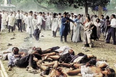 Vụ đánh bom nhân dịp Năm mới tại thủ đô Dhaka ngày 14/4/2001. (Nguồn: muktadhara.net)