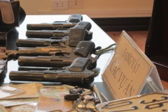 Bắt ba đối tượng trộm súng tại Trại giam Thanh Phong