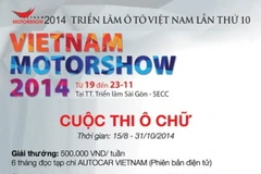 Triển lãm ôtô Việt Nam 2014 nóng lên cùng cuộc thi giải ô chữ