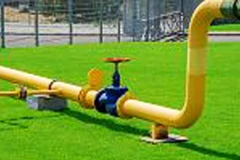 Một đọan đường ống dẫn khí đốt của Gazprom. (Nguồn: Gazprom)