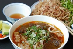 Bún bò Huế là 1 trong 2 món ăn sẽ được bảo hộ ra nước ngoài. (Nguồn: amthucdocdao)