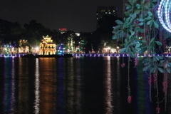 Hồ Gươm-Hà Nội. (Ảnh: Ngọc Hà/TTXVN)