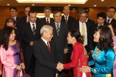 Tổng Bí thư tiếp Đại sứ, Trưởng đại diện Việt Nam ở nước ngoài