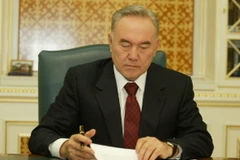 Tổng thống Kazakhstan Nursultan Nazarbayev. (Nguồn:inform.kz)