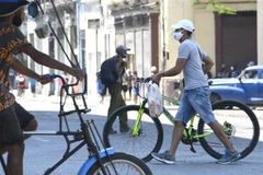 Đường phố tại La Habana, Cuba, ngày 3/7/2021. (Ảnh: THX/ TTXVN)