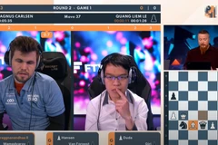 Kỳ thủ Lê Quang Liêm. (Nguồn: Tuổi Trẻ)