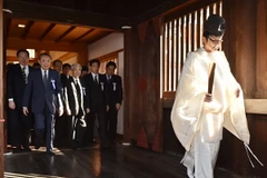 Hơn 100 nghị sỹ của Nhật Bản đến viếng ngôi đền Yasukuni