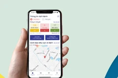 Giao diện ứng dụng NCOVI. (Ảnh chụp màn hình)