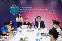 Giải thưởng Thành phố Thông minh Việt Nam sẽ được tổ chức thường niên từ năm 2020. (Ảnh: Minh Sơn/Vietnam+)